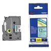 Image de Brother TZE731 Cartouche de ruban vert/noir 12 mm