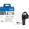 Image de Brother DK11234 - Papier - adhésif - noir sur blanc - 60 x 86 mm 260 étiquette(s) (1 rouleau(x) x 260) d'étiquettes prédécoupées - pour Brother QL-1100, QL-1110NWB, QL-600B, QL-600G, QL-600R, QL-800, QL-810W, QL-820NWB