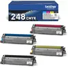 Image de Pack 4 Toners Brother TN-248 - 1000 pages (Noir + Couleurs) #1POURCENT