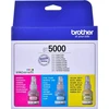 Image de Brother BT5000CLVAL ink cartridge 3 pc(s) Compatible Cyan Magenta Yellow
