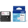 Image de Schriftband Brother 12mmx4m Rotweiß Btag-232
