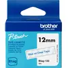 Image de brother BTAG133 brother ruban d'écriture Btag BTAG133, 12 mm bleu sur transparent