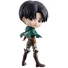 Image de BANPRESTO Attaque des Titans   QPosket   Levi A   Figurine 14 cm en occasion ou reconditionné