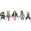 Image de BANDAI set de figurines de Demon Slayer | 5 pcs. | Tanjiro, Nezuko, Uzui Tengen, Daki, Gyutaro | Entertaiment District Arc | Kimetsu no Yaiba