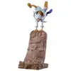 Image de Figurine BANPRESTO Monkey D. Luffy Gear 5 Vol.2 PVC sculpté peint, handstand sur socle rocheux Blanc/Marron - Neuf
