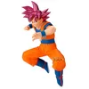 Image de Banpresto Figurine d'action Goku Super Saiyan God (Vs Beerus) Dragon Ball Super - Match Makers 12 cm - Multicolore BP29200P - Figurine à Collectionner - Optimal pour Les Fans d'Anime en occasion ou reconditionné
