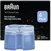 Image de Cartouche de nettoyage - BRAUN - CCR4 Recharges clean & renew - Pour station SmartCare - Pack de 4 - Neuf