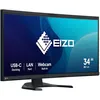 Image de EIZO 86.7cm (34,1") EV3450XC-BK 21:9 4K 2xHDMI+DP+USB-C Curv