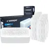 Image de Déshumidificateur Wessper + 6 x 500 g de granulés HUMIFILL   Déshumidificateur d'intérieur contre l'humidité, les moisissures et les odeurs