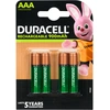 Image de R03/AAA batteries 1.2V Duracell Recharge series Ni-MH HR03 900 mAh in a package of 4pcs