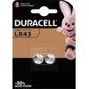 Image de Duracell LR43 Blister de 2 / Pile bouton 1,5V