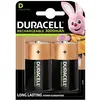 Image de Precharged Pile Rechargeable Lr20 (d) Nimh 3000 Mah 1.2 V 2 Pc(s) S223562 - Duracell