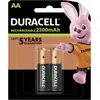 Image de 2x Duracell PreCharged AA Batterie rechargeable Mignon 1,2V 2,5Ah NiMH