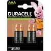 Image de Duracell AAA (4pcs) Batterie rechargeable Hybrides nickel-métal (NiMH)