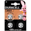 Image de DURACELL 4 DURACELL Knopfzellen CR 2025 3,0 V