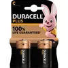 Image de Pile alcaline Duracell Plus100 Power, type C, 1,5 V, MN1400, LR14, blister de 2, 1 pièce.