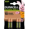 Image de Duracell Recharge Ultra, NiMH, batterie rechargeable, AAA, 900 mAh, HR03, blister de 4, 1 pièce.