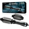 Image de REVAMP Volume & Style Brosse Chauffante 4 en 1   Sèche-Cheveux avec 2 Têtes Interchangeables pour Séchage, Volume et Brillance   Brosse Démêlante et de Coiffage en occasion ou reconditionné