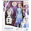 Image de Hasbro E5508 Frozen Disney La Reine des neiges II Poupée Elsa et Olaf le magique qui s'illumine