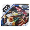Image de Flotte de mission Star Wars - Figurine de Luke Skywalker et vaisseau de combat X-Wing - 6 cm