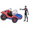 Image de Véhicule Spider-Mobile et figurine Miles Morales a l'échelle de 15 cm, jouets Marvel Spider-Man, des 4 ans - Neuf