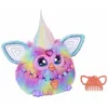 Image de Furby Tie Dye, 15 accessoires, jouet interactif en peluche pour filles et garçons, animatronique à activation vocale, dès 6 ans