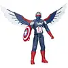 Image de Hasbro Marvel Studios Captain America Brave New World Titan Hero Series Captain America Deluxe - Neuf
