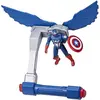 Image de Figurine articulée Hasbro Capitán América : Un mundo feliz