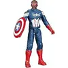 Image de Figurine Captain America 30 cm, Titan Hero Series, Marvel Studios Captain America Brave New World, Des 4 ans - Neuf