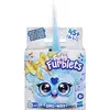 Image de Furby Furblets SNO-Way Holiday Edition Mini Friend, 45+ Sounds & Music, Speaks Only Furbish, peluches électroniques à partir de 6 ans, bleu & blanc