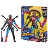 Image de Figurine Spider-Man Métamorphose liquide de 28 cm avec accessoires, Marvel Spider-Man VenomVersus, jouets de super-héros pour enfant - Neuf