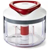 Image de zyliss Multicoupe Hachoir Easy Pull Plastique Ustensile de cuisine blanc_rouge