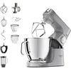 Image de Kenwood Titanium Chef Baker XL, 7 l, argent, pivotant, 5 l, acier inoxydable, 1200 W