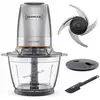 Image de Robot multifonction KENWOOD CHP62.400SI - 2 vitesses - 500W - Capacité totale de 1,2L + accessoires - Neuf