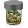 Image de Kenwood KAG30.000GY, Accessoire pour préparation de produits laitiers, Gris, Transparent, Verre, Acier inoxydable, 880 g, 2 pièces