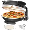Image de Kenwood My Pizzeria KPO10.000BK : four à pizza électrique avec fenêtre de visualisation