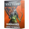 Image de Warhammer 40k - Kill Team Datacards Drukhari Mandragores (Fr) (2024) #DEFAULT