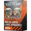 Image de Warhammer 40k - Kill Team Cartes d'opes approuvees (Fr) (2024) #DEFAULT
