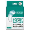 Image de Beauty Formulas Double Effect Gel Eye Flaps Niacinamide & Collagen, 6 paires
