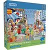 Image de Gibsons Puzzle Plage 500XL grandes pièces adultes