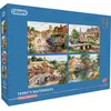 Image de GIBSONS Puzzle Terry's Waterways 4x500 d ­lk