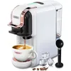 Image de Machine À Café Multi Capsules - Hibrew - 5 En 1 - Pression 19 Bars - Arrêt Automatique - Blanc