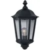 Image de Lampe Murale Extérieure Aluminium Lampes En Verre Lanterne À Intensité Variable Jardin Cour Éclairage