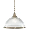 Image de Lampe à suspendre, laiton antique, H 78 cm, AMERICAN DREAM