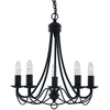 Image de Plafonnier, noir, H 100 cm, MAYPOLE