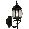Image de Bel Aire Applique murale extérieure rustique noir IP23 E27