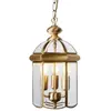 Image de Plafonnier, laiton antique, H 143 cm, LANTERN