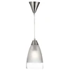 Image de Suspension, argent, H 120 cm, METAL AND GLASS PENDANTS