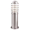 Image de Louvre Lampadaire 45cm en acier inoxydable IP44 E27 Lampadaire