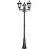 Image de Capri - Lampadaire Extérieur À 3 Ampoules Brun Rustique Ip43, E27 - Searchlight